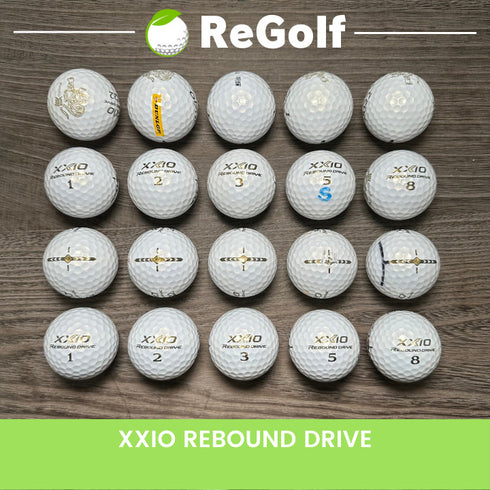【中古】 【送料無料】 ロストボール XXIO ゼクシオ リバウンドドライブ プレミアムホワイト 20球 Cランク リゴルフ